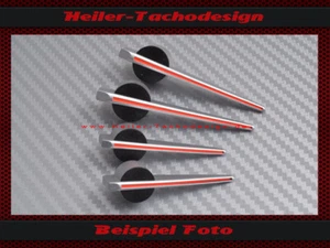 Rote Silberne Tachonadeln Tacho Zeiger für Mercedes SL R 230 AMG - Bild 1 von 3