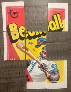 Topps Wacky Packages 3rd Series 1973 Incomplete Puzzle Beanball - Picture 1 of 1