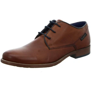 ZAPATOS ESTILO DERBY BUGATTI 313-A2506-4000 DE CUERO COÑAC PARA HOMBRE - Imagen 1 de 6