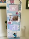 Baby Growth Chart with Photo Pockets Kids Hanging Height Measure Stickers NIB