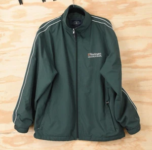 Vtge Washington University St Louis Charles River Oversized Windbreaker Mens S - Picture 1 of 11