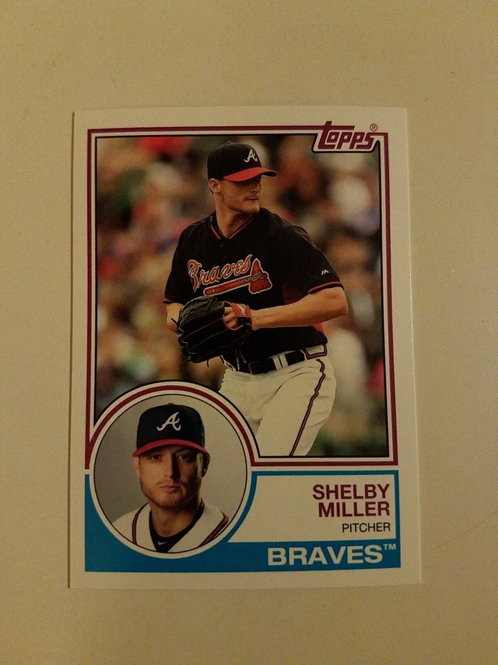2015 Topps Archives Shelby Miller #230 Atlanta Braves - Image 1 of 1