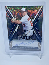 2023 Leaf Exotic JACKSON HOLLIDAY Deer Kaleidoscope AUTO 2/5 Baltimore Orioles
