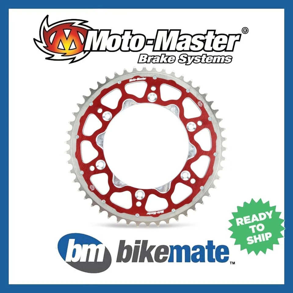 Roda dentada traseira fusion vermelha 520-50T para GAS GAS EC 250 2015 2016 2017 2018 2019 - Imagem 1 de 1