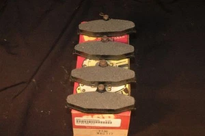 1984 87 REAR BRAKE PAD SET CORVETTE NEW 4PC METALLIC LININGS - Picture 1 of 1