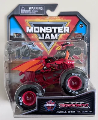 NIB Monster Jam 1:64 Scale Truck - Series 35 Bakugan Dragonoid Diecast Toy - Image 1 of 2