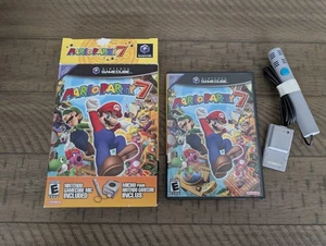 Mario Party 7 (Nintendo Gamecube) Big Box Bundle con micrófono completo en caja - Ver fotos - Imagen 1 de 11