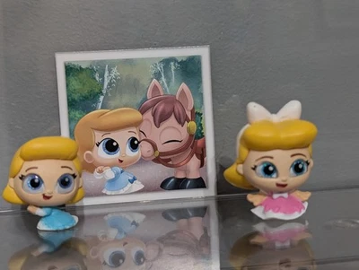 Disney Doorables - Recuerda cuándo - Cenicienta - Raro - Lote de 2 artículos con tarjeta Foto 1 de 4