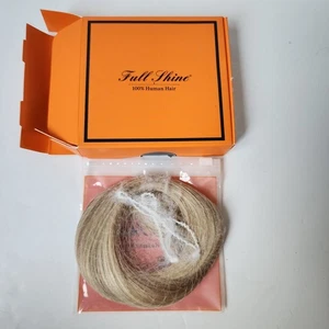 NUEVO Extensiones de cabello humano 100 % brillo completo cinta rubia clara sin costuras - Imagen 1 de 7