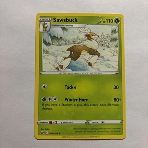Pokemon - Sawsbuck - 012/198 - Rare - Chilling Reign - NM/M - Picture 1 of 2