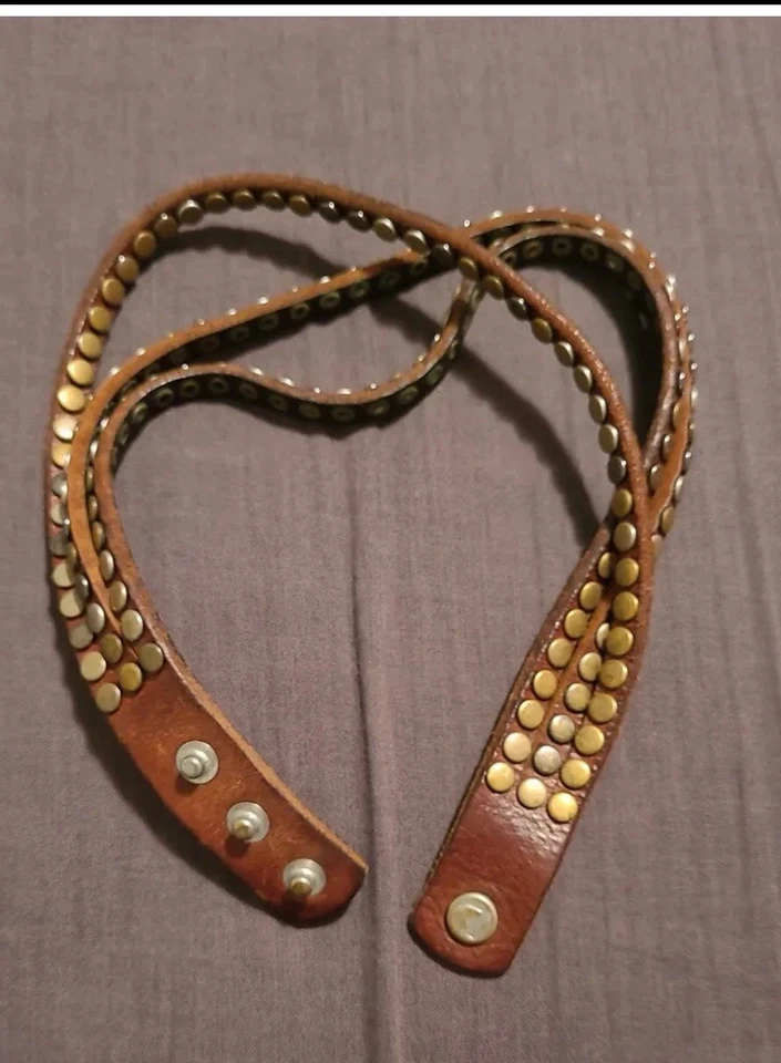 Liebeskind Berlin Armband 3-reihig braun  Leder - Bild 1 von 1