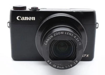 Canon PowerShot G7X Compact Digital Camera Black #2 - Image 1 of 4