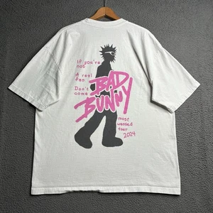 Bad Bunny “Don’t Come” 2024 MOST WANTED TOUR SZ XL Limited Merch NYC 4/11 Show - Picture 1 of 13