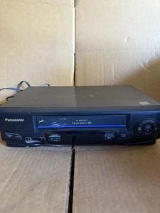 Panasonic VCR VHS Player Recorder PV-V4021 Blue Line 4 Head No Remote Tested - Picture 1 of 4