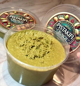 VIRAL DUBAI CHOCOLATE SPREAD (225g) PISTACHIO & KUNAFAH PREMIUM QUALITY - Picture 1 of 4