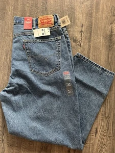 Levis 560 Comfort Fit Mens 40x30 Loose Fit Slightly Tapered Leg Light Stonewash - Picture 1 of 12