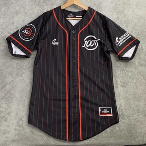 100 Thieves Jersey Mens Medium 100T Limited Edition 2018 Black Baseball Esports - Picture 1 of 10