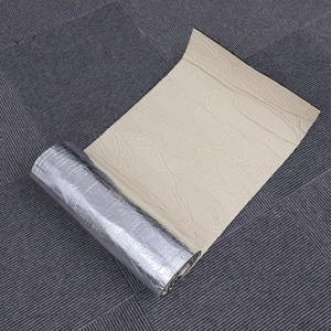 Película de aluminio aislamiento acústico algodón tiras de puerta de coche insonorización - Imagen 1 de 12