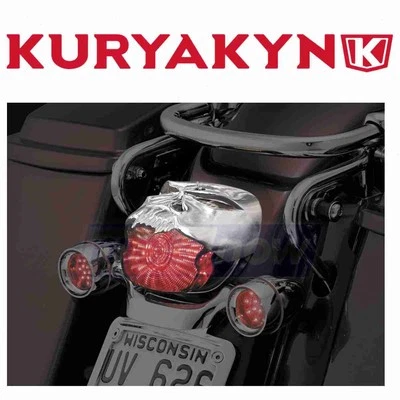 Kuryakyn Zombie Taillight Cover for 1992 Harley Davidson FXDB-D Dyna Glide ic - Image 1 of 4
