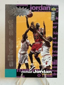 1995 Upper Deck Michael Jordan C1 Silver Set Chicago Bulls GOAT - Picture 1 of 2