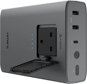 24000mAh Steckdose Tragbare Laptop Powerbank, 90W High Capacity Powerbank, 18W - Bild 1 von 6