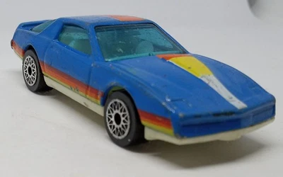 Matchbox Azul '72 Pontiac Firebird SE Suelto Diecast 1:62 1982 Foto 1 de 4