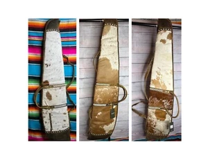 MYRA ~ LEATHER ~ COWHIDE ~ SOFT ~ RIFLE ~ STORAGE ~ CASE - Picture 1 of 53