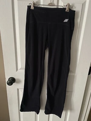 Leggings deportivos Eastern Mountain para mujer negros de vellón talla XS Foto 1 de 3