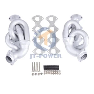 Exhaust Shorty Headers for 05-10 Mustang GT Bullitt 4.6L Modular V8 Ceramic Coat - Picture 1 of 9