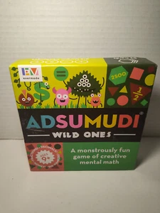 Evermade Adsumudi Math Game - Wild Ones - Master Fractions/Decimal for Kids - Picture 1 of 6