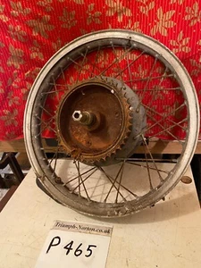 Triumph rear Wheel 20" x2" with Sprocket P465 - Picture 1 of 9