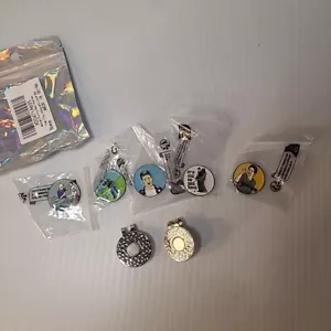 "Its All In The Hips" Magnetic Hat Clip Golf Ball Markers - Picture 1 of 4
