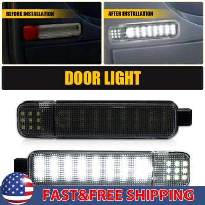 Дымчатый светодиодный дверной фонарь любезность для пикапа 97-00 Chevrolet & GMC C/K 1500 2500 3500 - Изображение 1 из 4