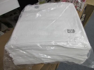 12x12 White Washcloths Rags Bath/Craft/Kitchen/Garage/Face 1 LB Per Dozen REVEL - Picture 1 of 3