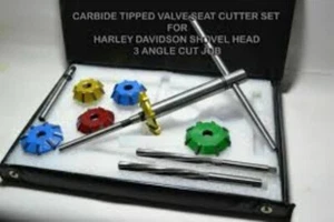 Harley Davidson Shovel Kopf Ventil Sitz Schneider Set Hartmetall 3 Angle Schnitt - Bild 1 von 5