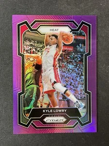 2023-24 Panini Prizm #40 Kyle Lowry Miami Heat Purple /99 - Picture 1 of 2