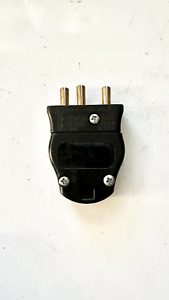 Bates 3-pin Male Stage Connector Used (15a-250v 20a-125v) Union Connector