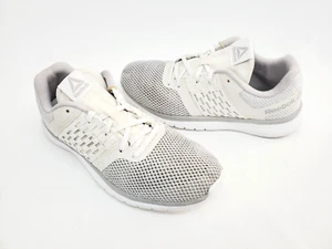 Scarpe da corsa Reebok PT Prime Runner bianche grigio tenente sneakers donna taglia US 8 - Foto 1 di 10