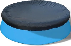 12 Fuß Poolabdeckung für aufblasbare Top Ring Pools Staubdicht Wasserdicht Verhindern Verlassen - Bild 1 von 8