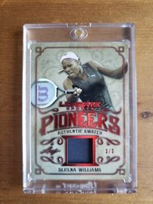 Serena Williams Game Used Memorabilia Patch Leaf Ultimate Sports 2019 3/3 #up-10