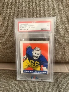 Clyde "Bulldog" Turner 1948 Hoja RC PSA 5 EX - Imagen 1 de 1
