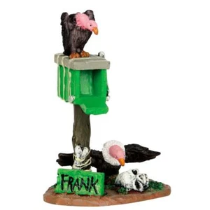 Lemax 2015 Frank's Mailbox Spooky Town #54916 Victim Fowl Play Ruffled Feathers - Picture 1 of 1