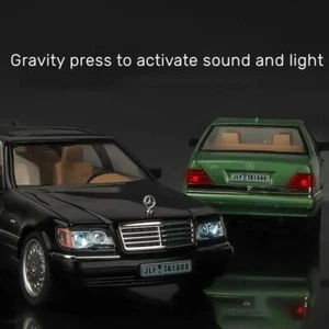1:24 Scale Mercedes Benz S320 W140 Diecast Model Car with Sound & Light, Toy Gif - Picture 1 of 33