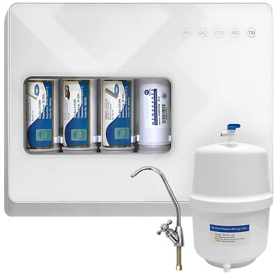 Compact 5-Stage Reverse Osmosis System, NSF Certified 50GPD Membrane - Image 1 of 4