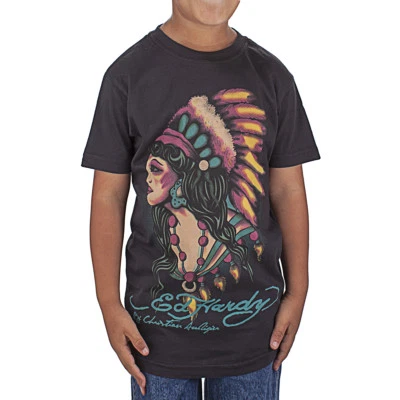 Camiseta india Ed Hardy para niños pequeños Foto 1 de 2