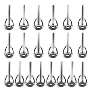 20pz Punta Canna da Pesca Acciaio Inox Anelli Guida Accessori Pesca Attrezzatura da Pesca Kit - Foto 1 di 9