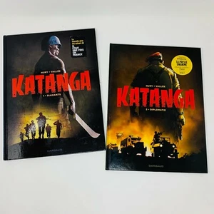 Diplomatie & Diamants Katanga Tomes 1-2 Dargaud Nury & Vallée Bande Dessinée Lot - Imagen 1 de 10