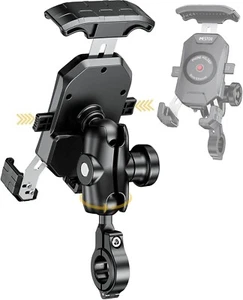 Anti - Theft  Motorbike  Phone  Mount -   Bike  Ball  Phone  Holder  Handlebar   - Picture 1 of 8