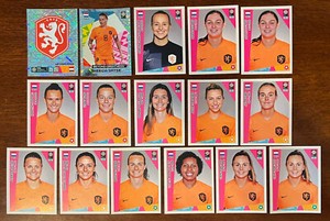 2023 PANINI FIFA AU-NZ Women's WORLD CUP  16 Stickers -  Netherlands 🇳🇱 ⚽️ NM+