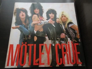 Motley Crue 1985 Japan Tour Book Concert Program Vince Neil Theater of Pain era - Picture 1 of 11